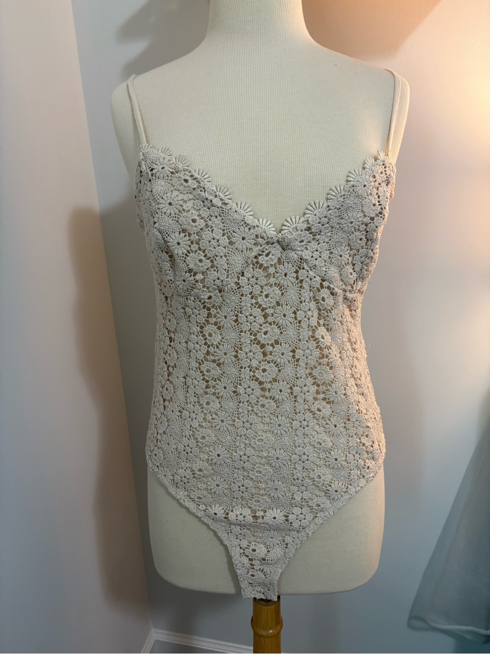 Peek-a-Boo Lace Bodysuit